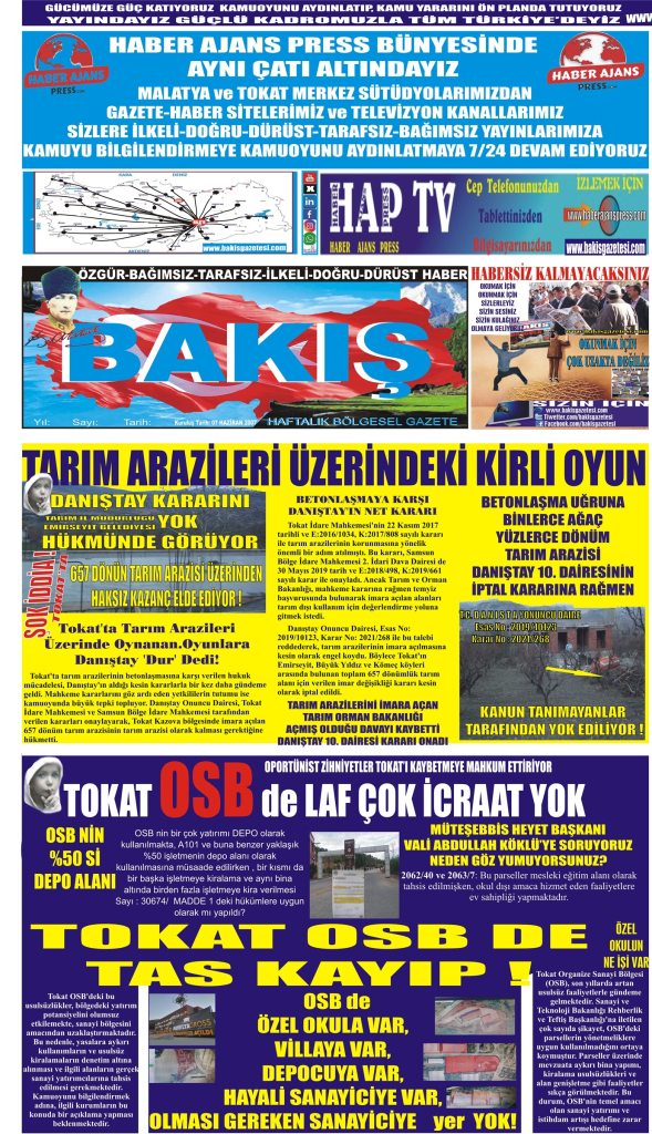 BAKIŞ Gazetesi Artık Dijital Yayında!